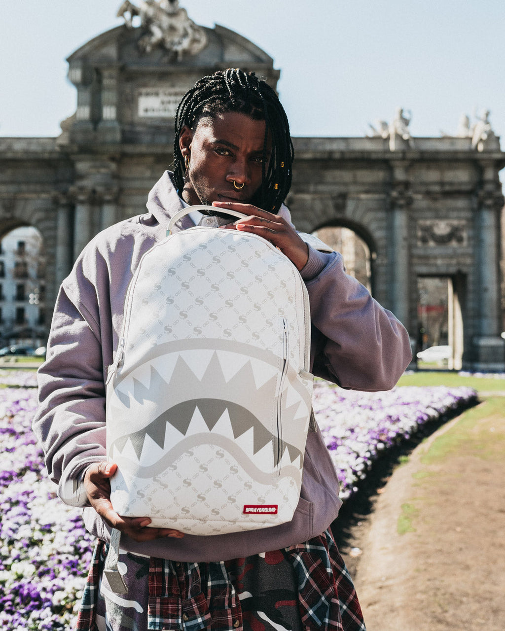 Money Pattern Powder Backpack (Dlxv) - Image 4
