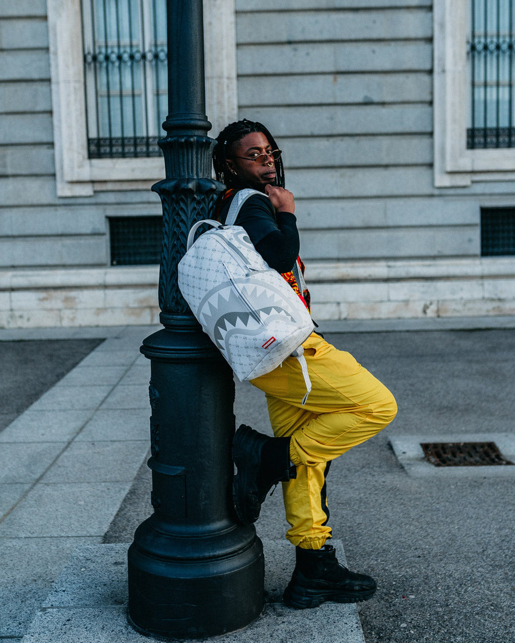 Money Pattern Powder Backpack (Dlxv) - Image 8