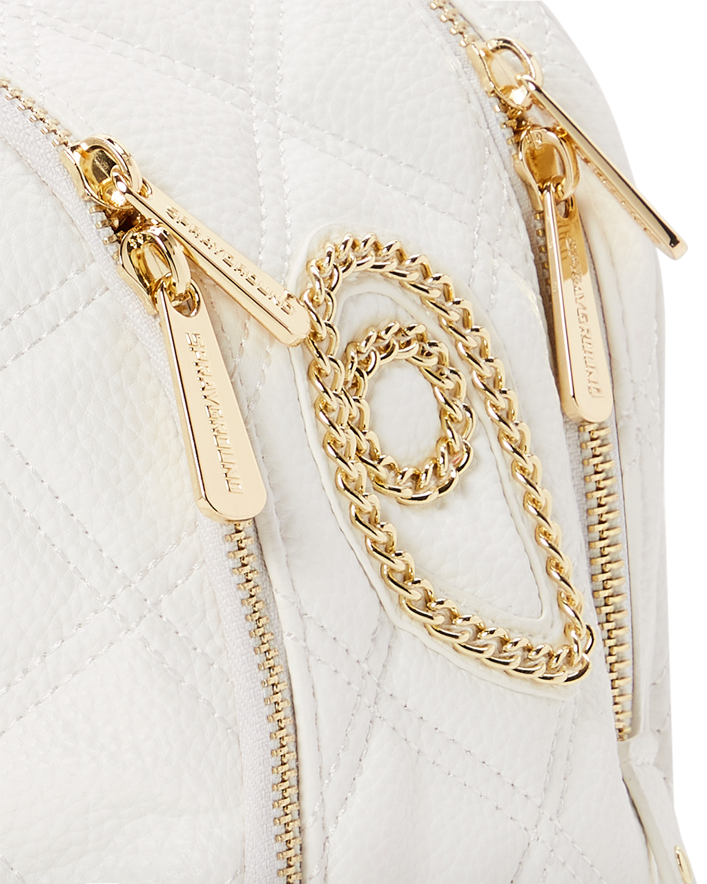 Riviera Le Blanc Gold Chain Shark Savage Backpack - Image 9