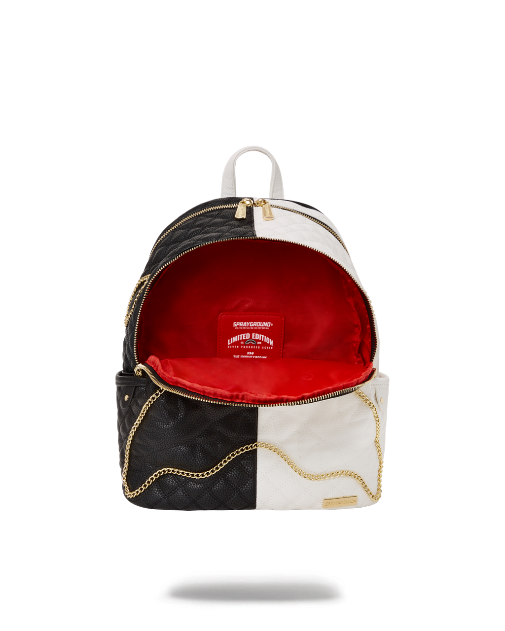 Leveled Up Split Quilt Shark Savage Backpack - Image 7