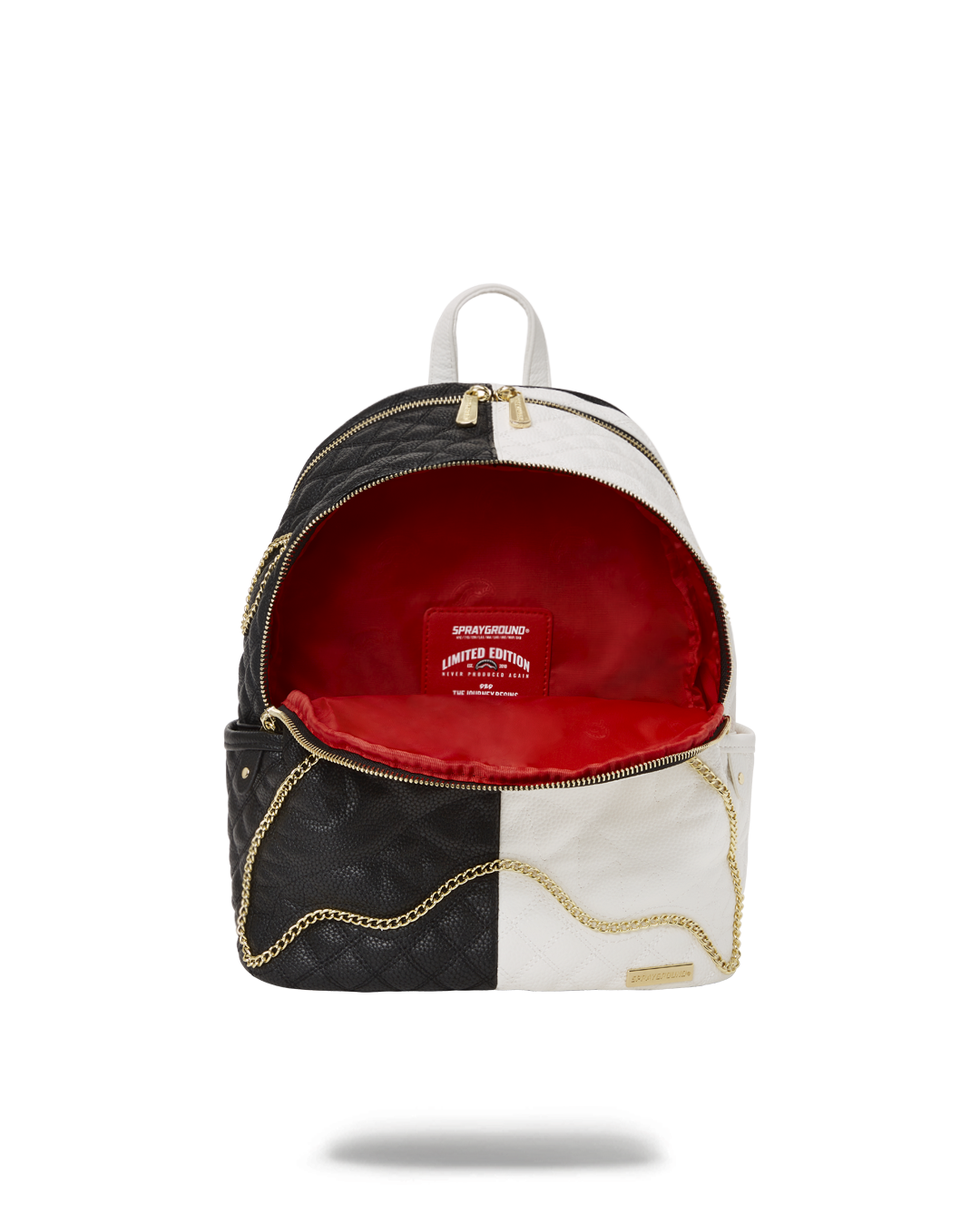 Leveled Up Split Quilt Shark Savage Backpack - Image 7