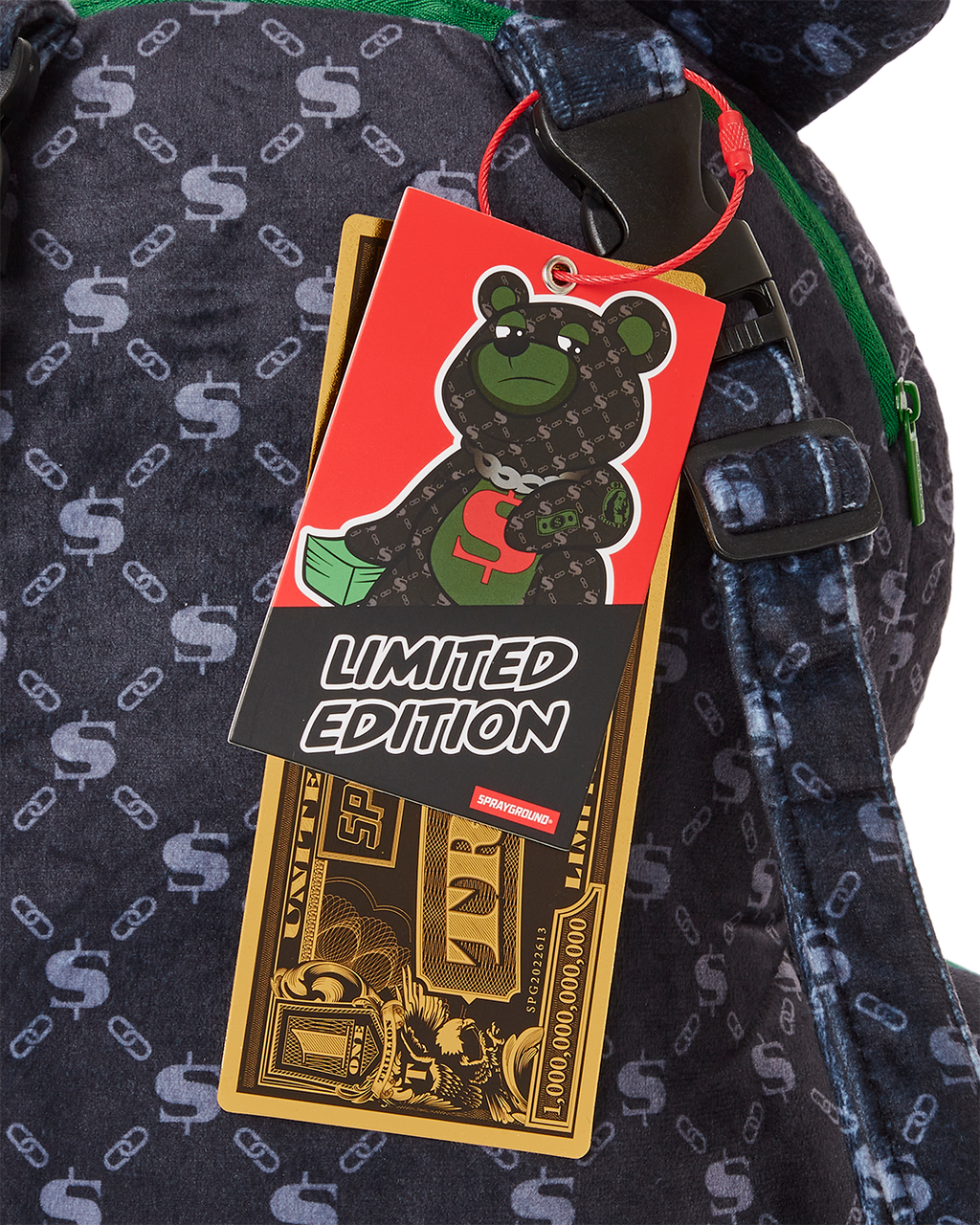 Dinero Moneybear Teddybear Backpack - Image 11