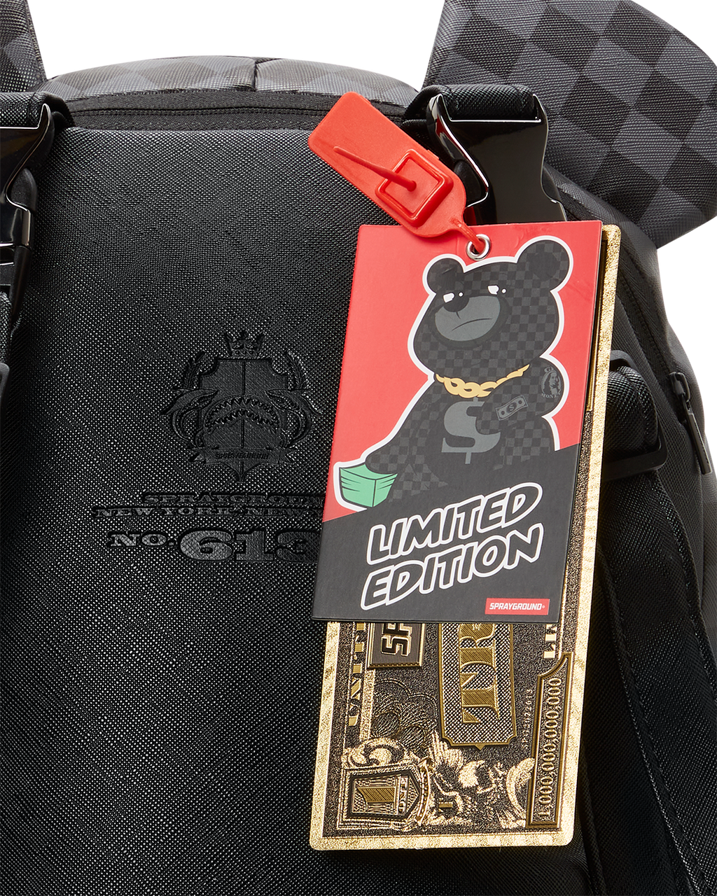 Henny Aiir to the Throne Moneybear Teddybear Backpack - Image 11