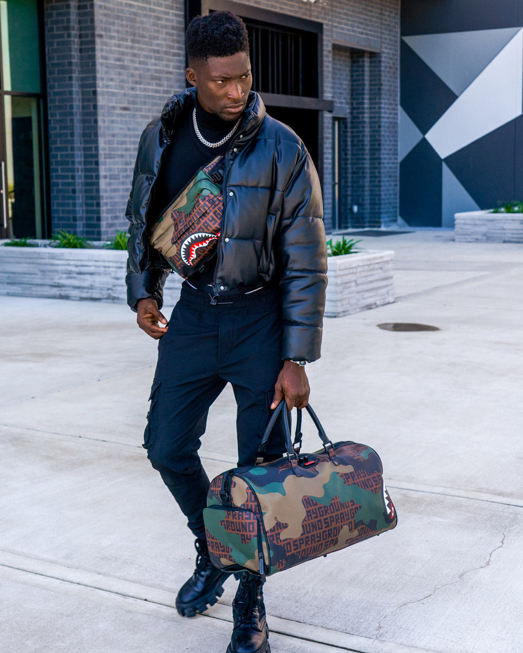 Camo Infiniti Cargo Crossbody - Image 2