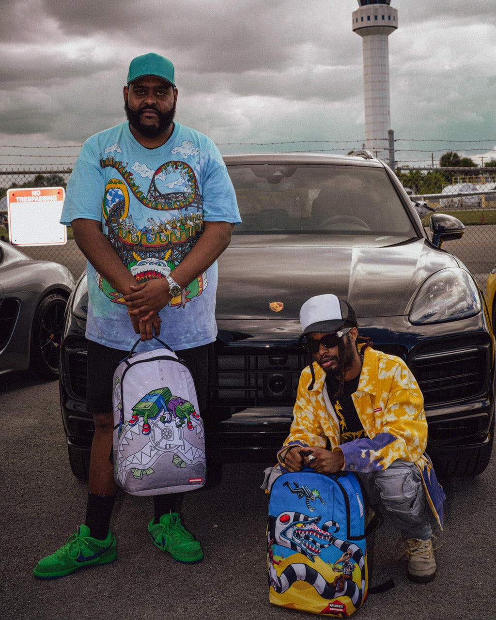 Money Boys I Make Money While I Sleep Knapsack (Dlxr) - Image 4