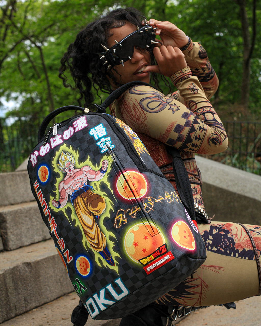 Dragon Ball Z Neon Trip Backpack (Dlxv) - Image 6