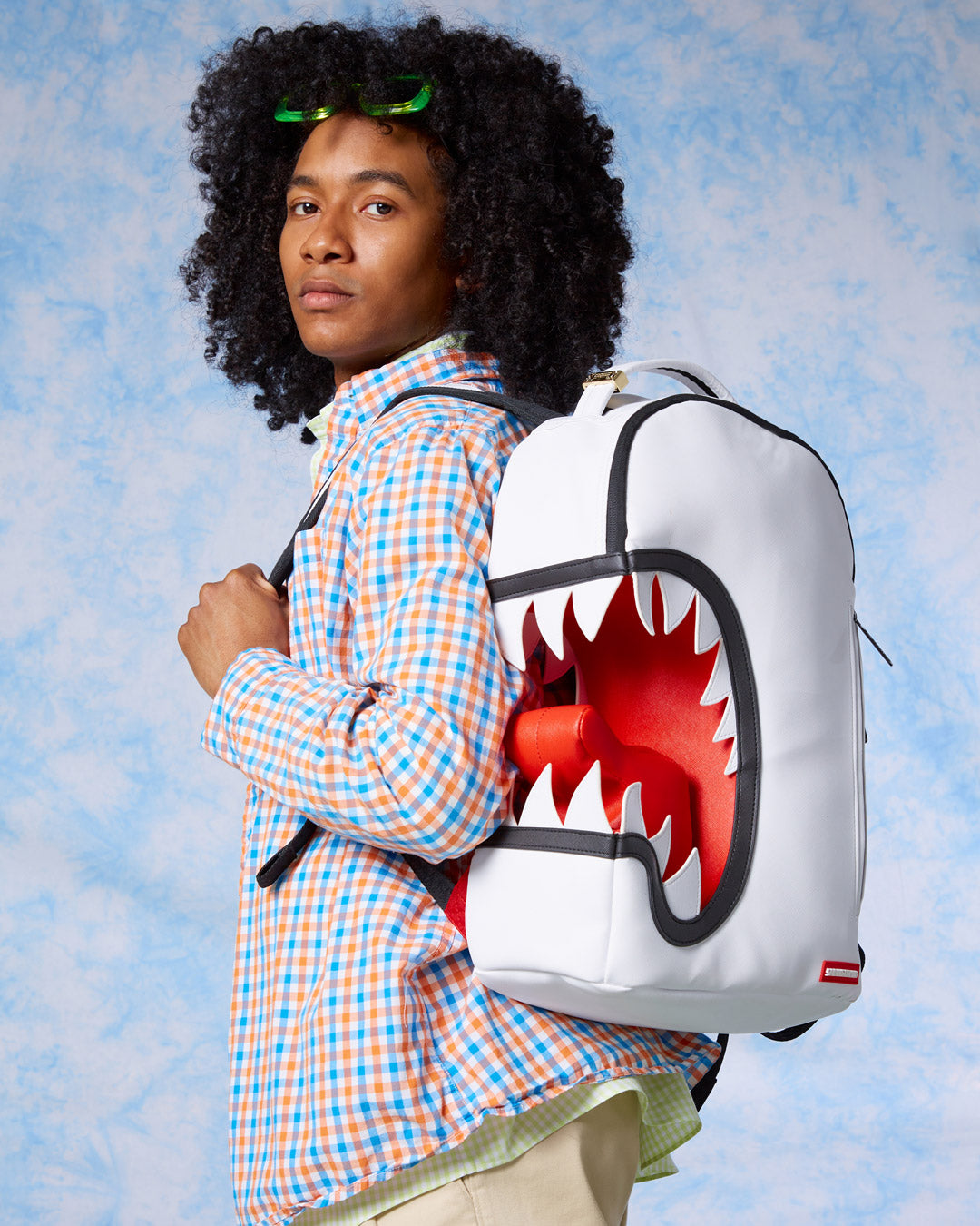Scream Shark Art Piece Backpack (Dlxv) - Image 2