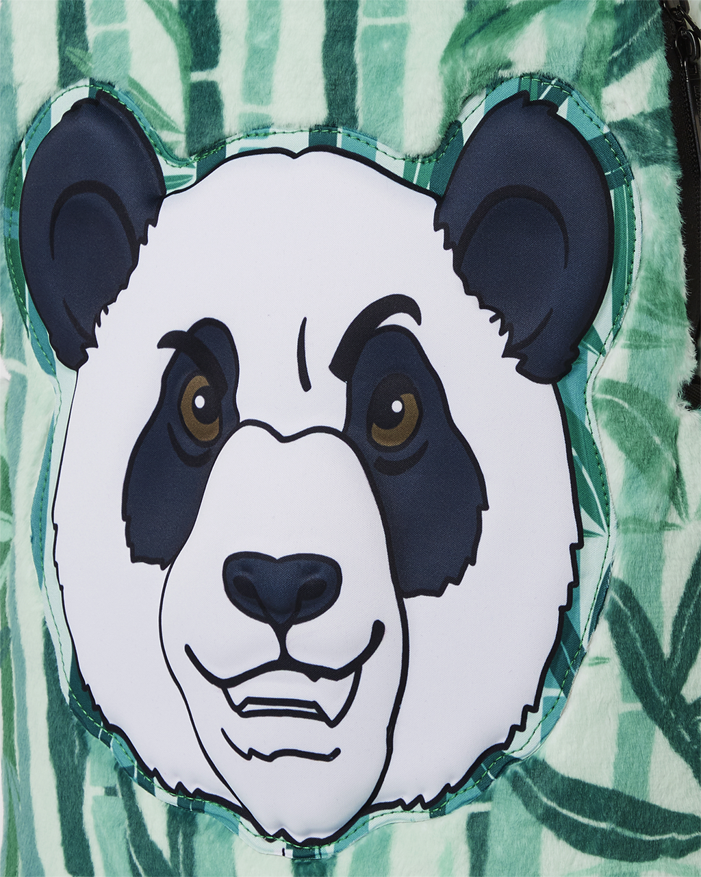 Panda Cozy Velour Fur Backpack - Image 13