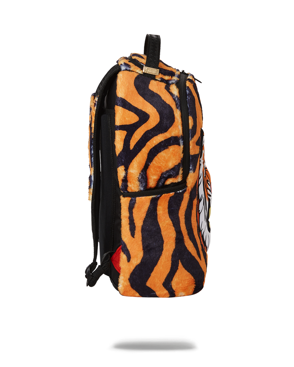 Tiger Cozy Velour Fur Backpack - Image 5