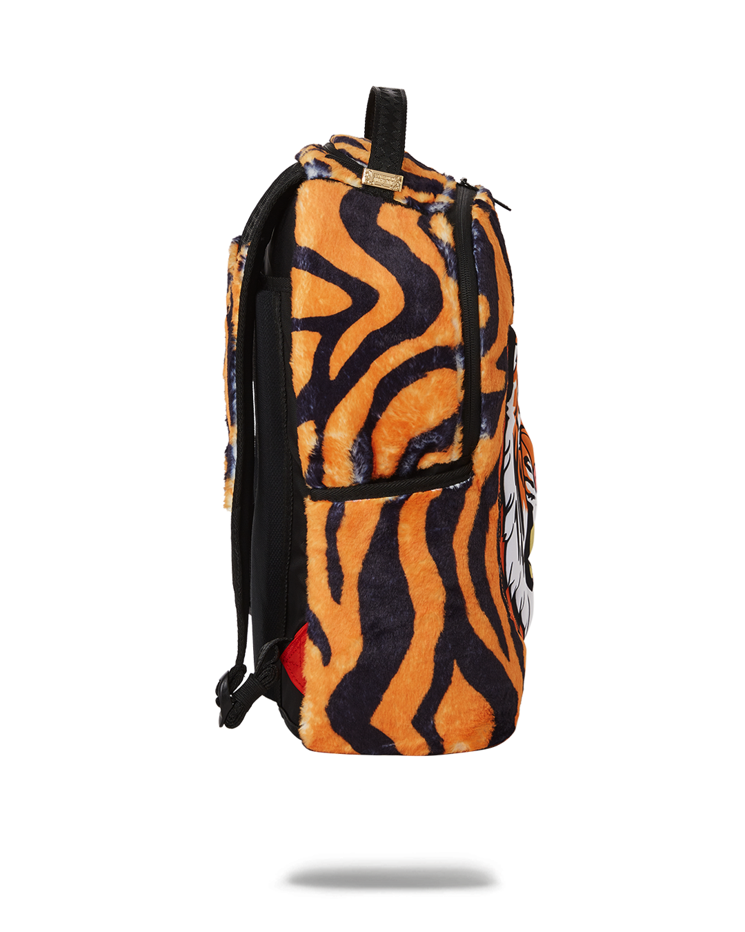 Tiger Cozy Velour Fur Backpack - Image 5