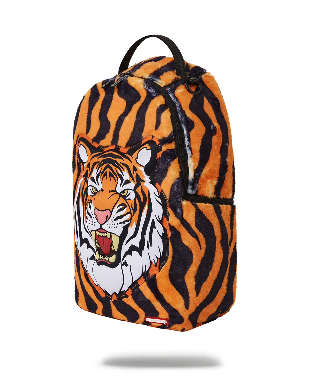 Tiger Cozy Velour Fur Backpack - Image 7