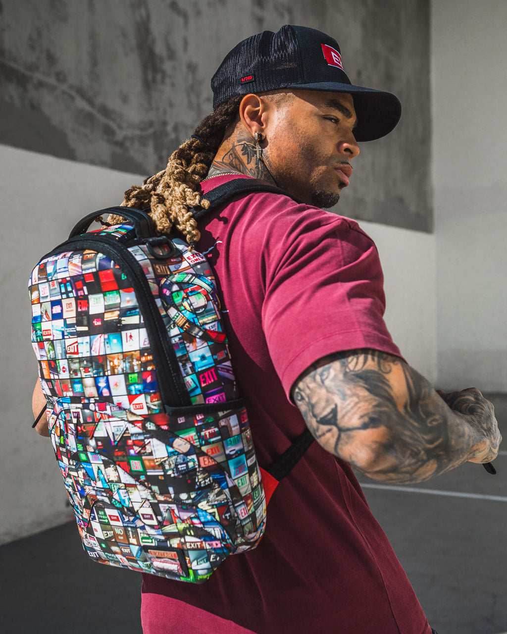 Exit Art Collab Backpack (Dlxv) - Image 4
