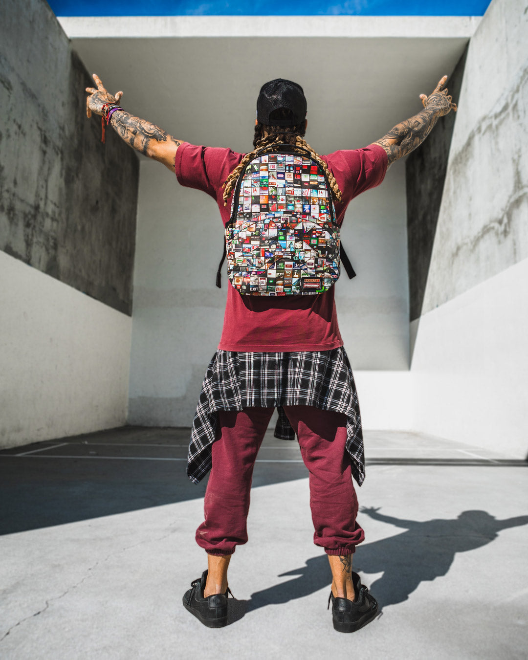Exit Art Collab Backpack (Dlxv) - Image 5