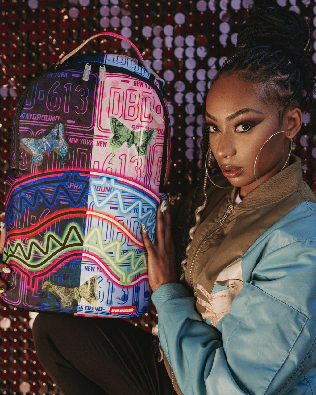 Neon Butterfly Backpack - Image 6