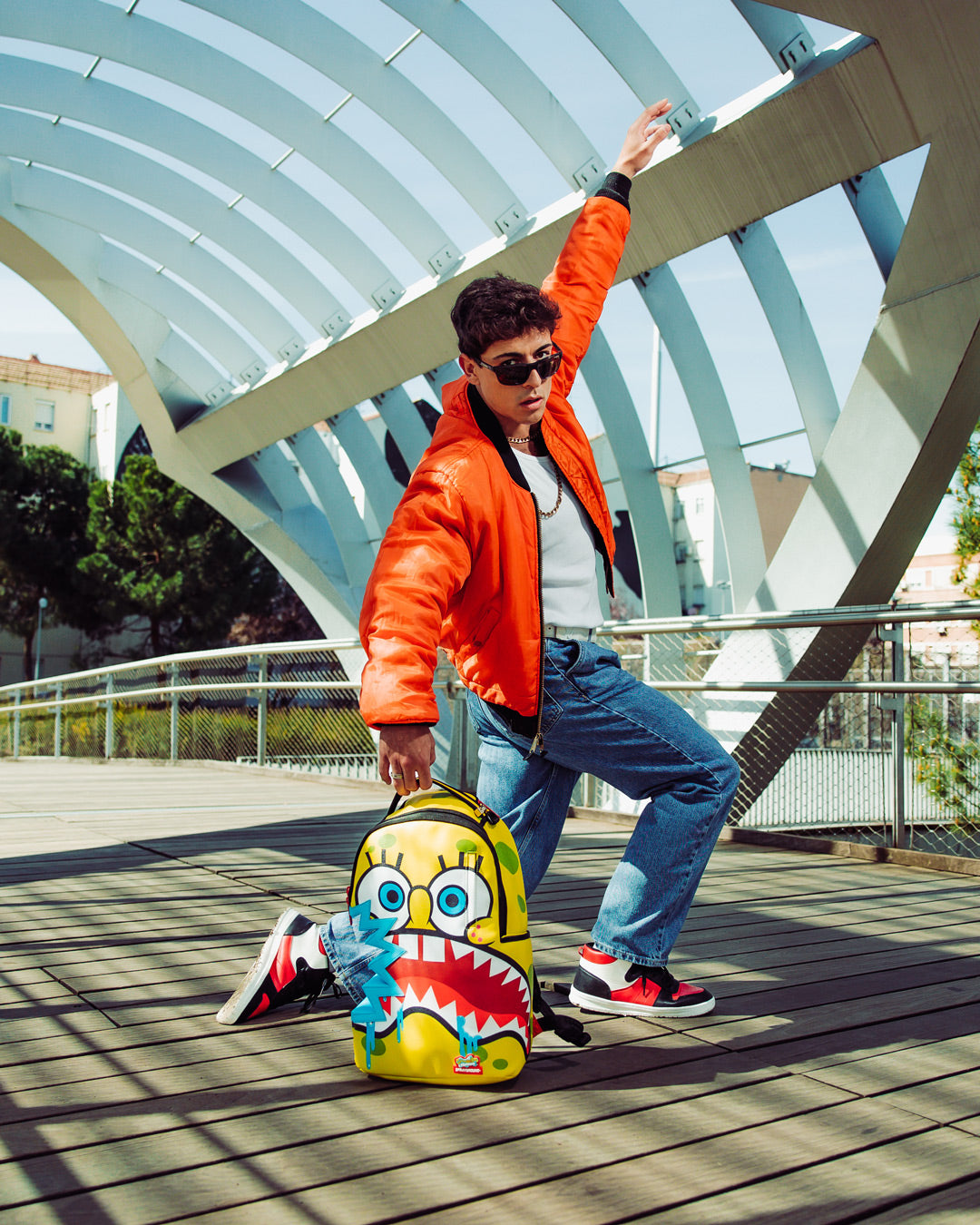 Spongebob Sharkbite Backpack (Dlxv) - Image 4