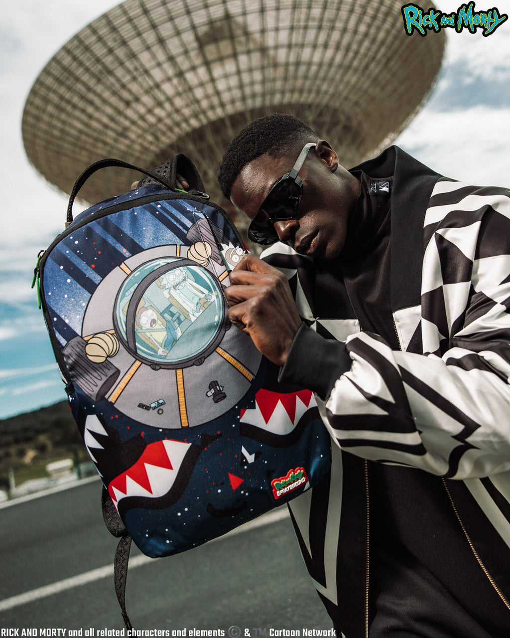 Rick & Morty Oops Backpack - Image 6