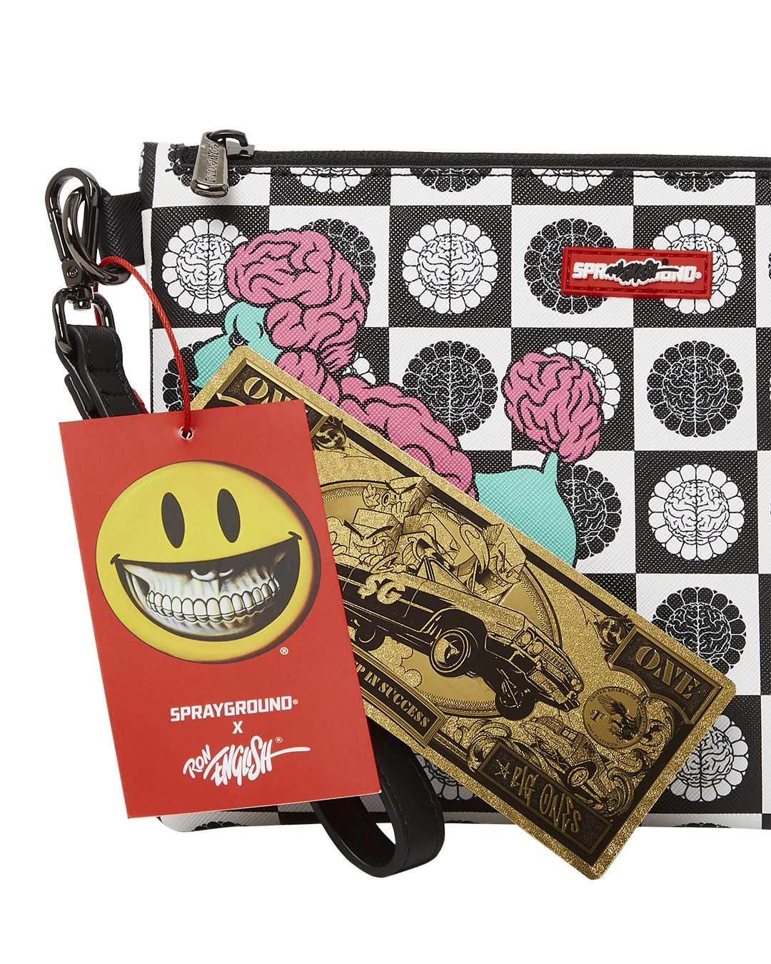 Poodle Check Ron English Collab Pouchette - Image 11