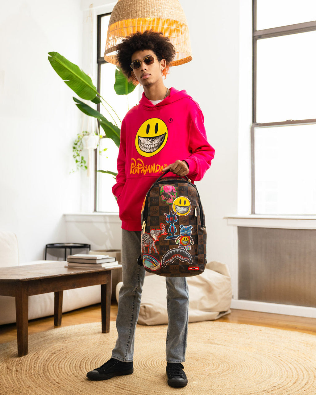 Global Mogul Popaganda Ron English Edition Backpack - Image 6