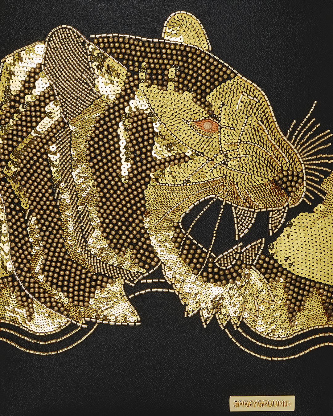 A.I.8 African Intelligence Guilded Leopard Backpack (Dlxv) - Image 9