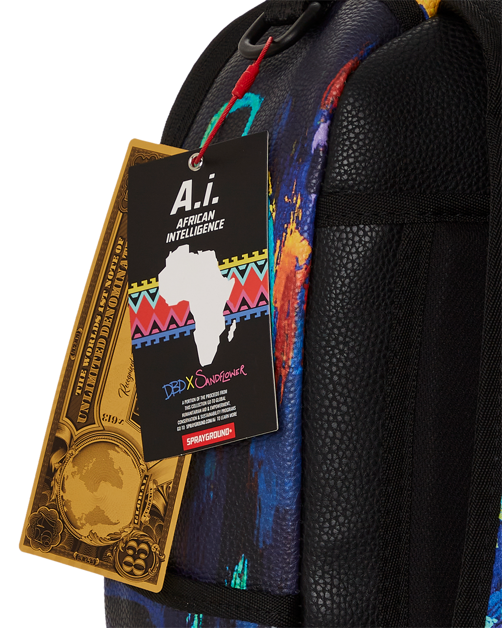 A.I.8 African Intelligence Planet Utopia Backpack (Dlxv) - Image 14