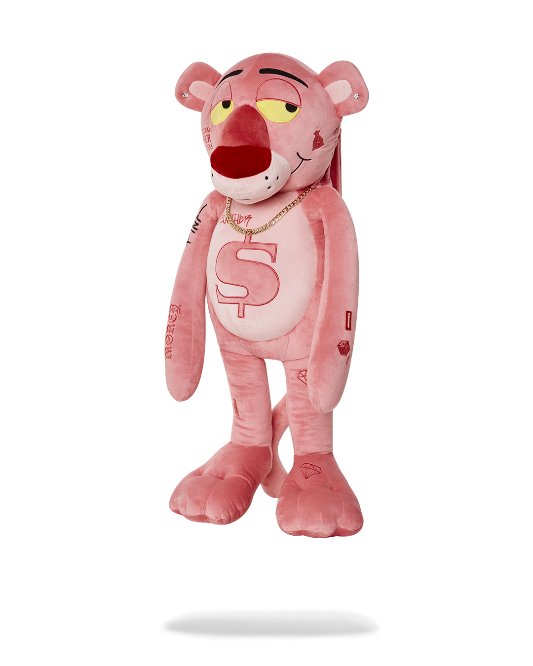 Pink Panther Up to No Good Teddy Bear Backpack - Image 5