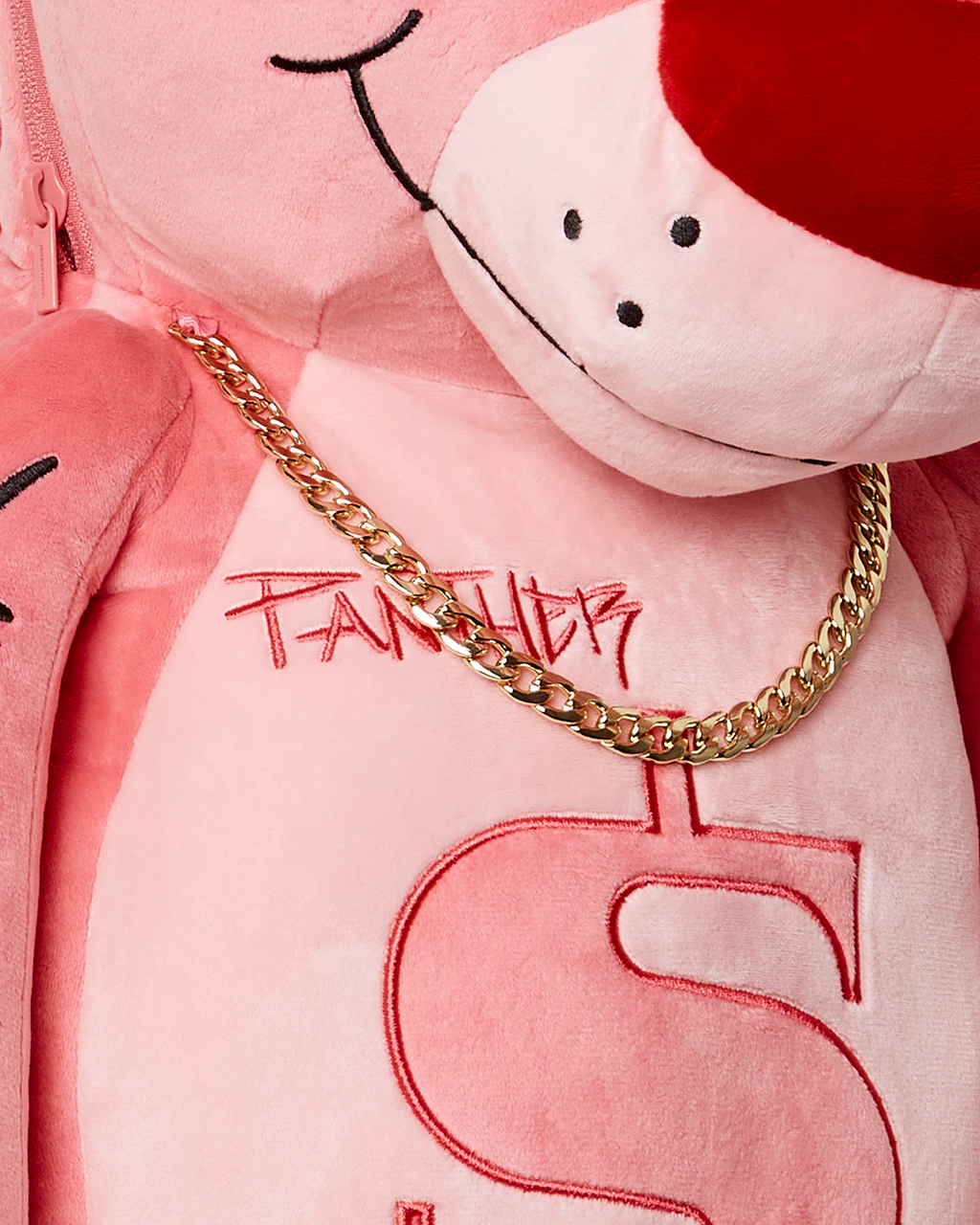 Pink Panther Up to No Good Teddy Bear Backpack - Image 9