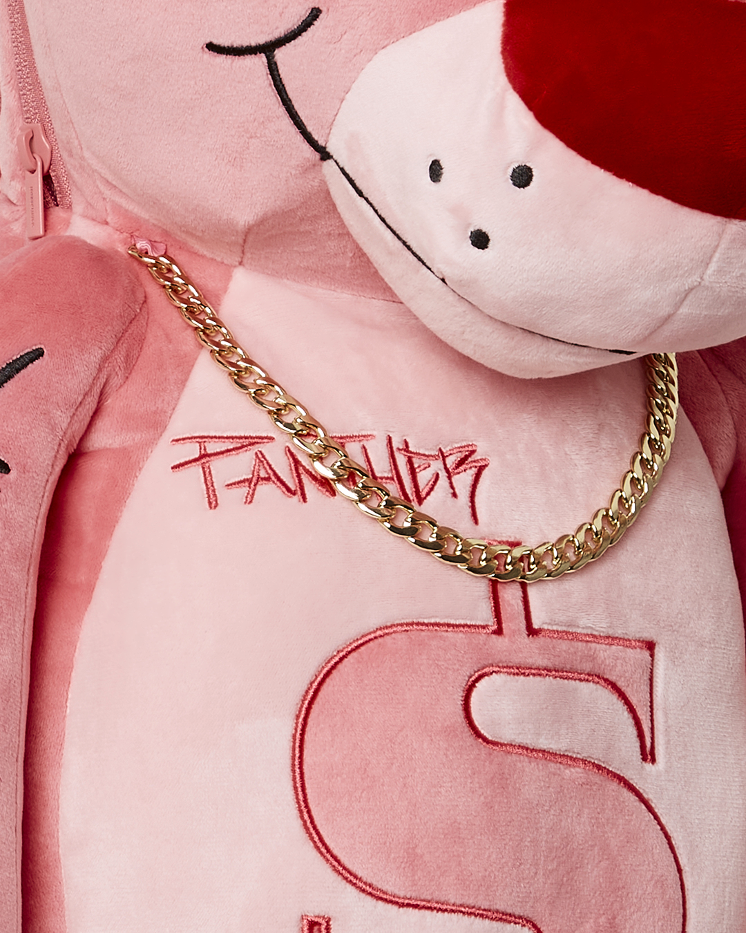 Pink Panther Up to No Good Teddy Bear Backpack - Image 9