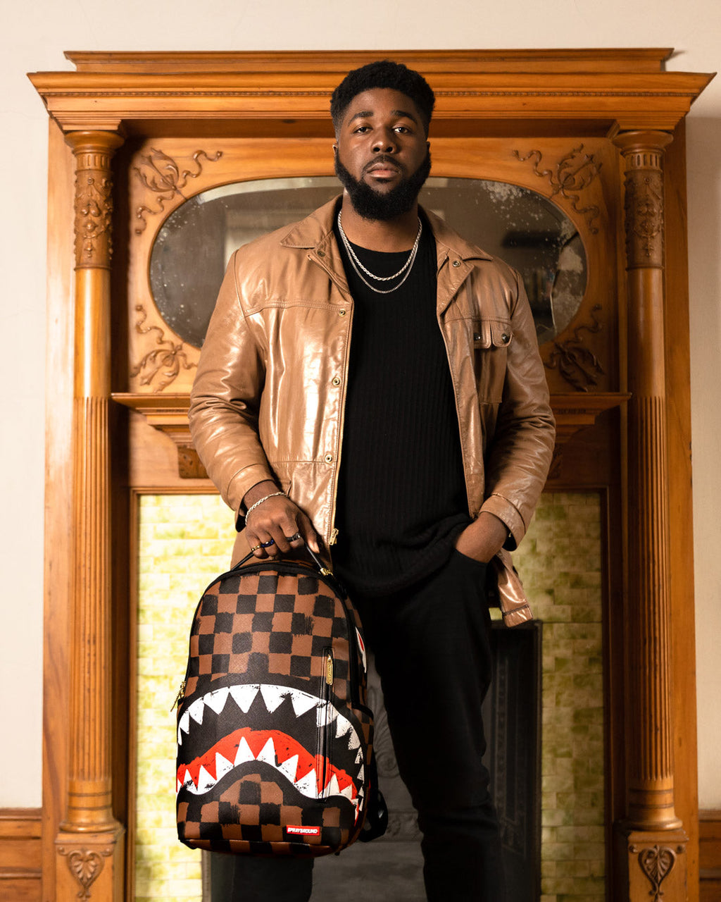 Sharks in Paris Vanquish Backpack (Dlxv) - Image 2