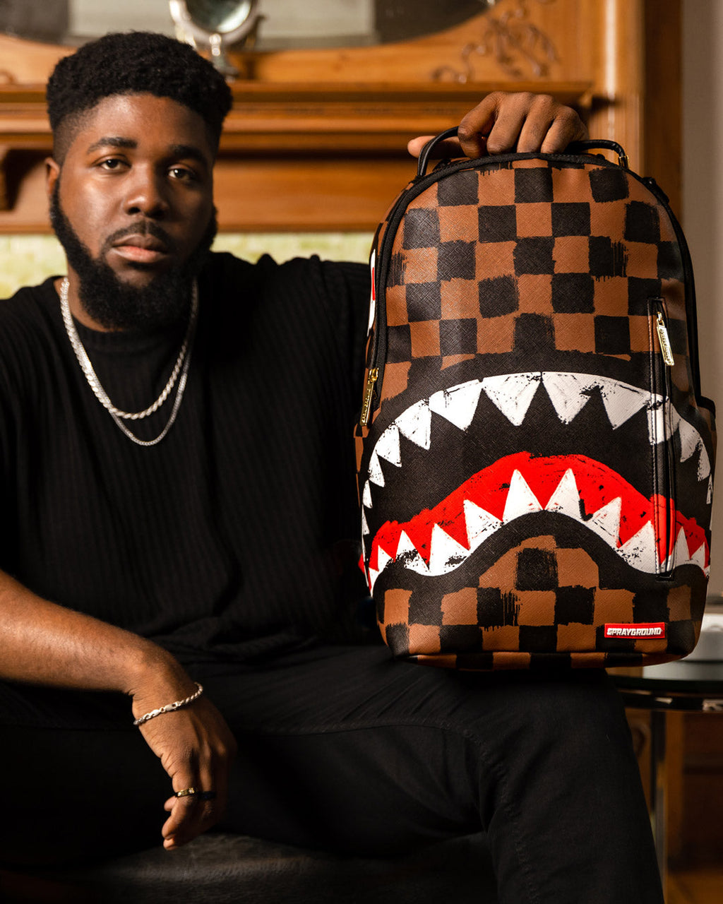 Sharks in Paris Vanquish Backpack (Dlxv) - Image 6