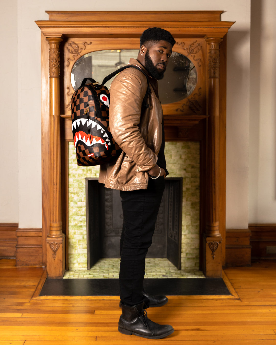 Sharks in Paris Vanquish Backpack (Dlxv) - Image 8