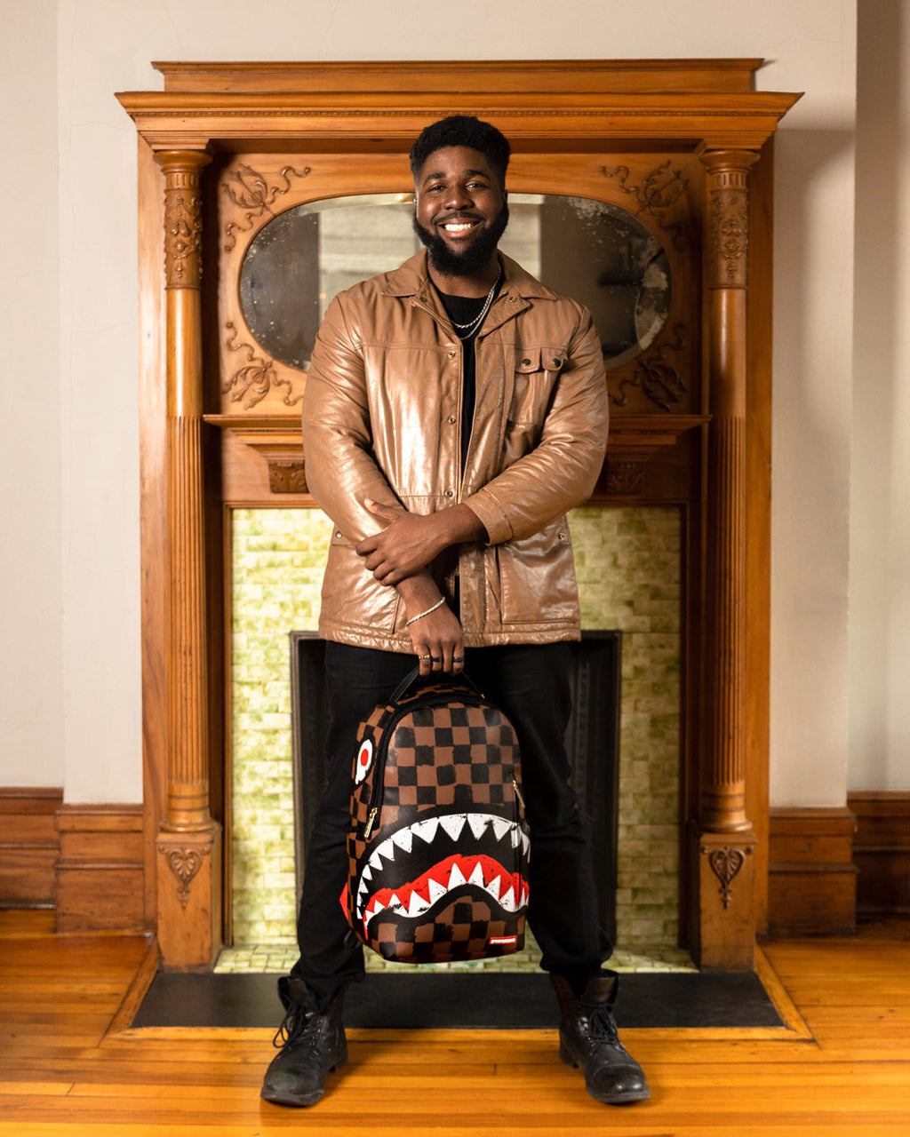 Sharks in Paris Vanquish Backpack (Dlxv) - Image 10