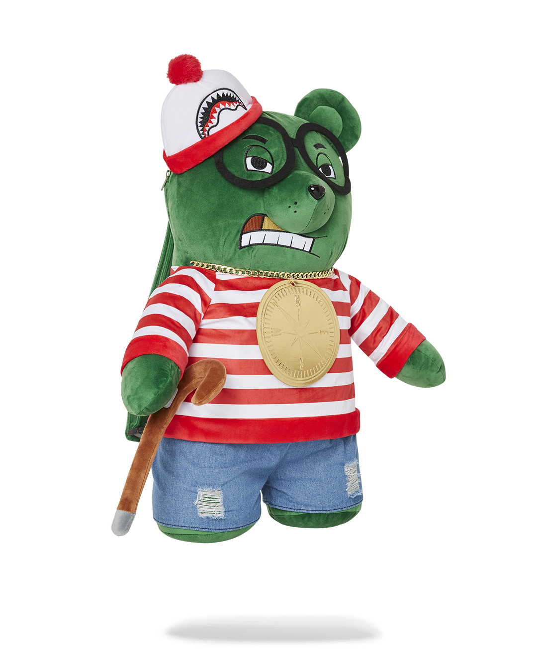 Wheres Waldo Moneybear Teddybear Backpack - Image 3