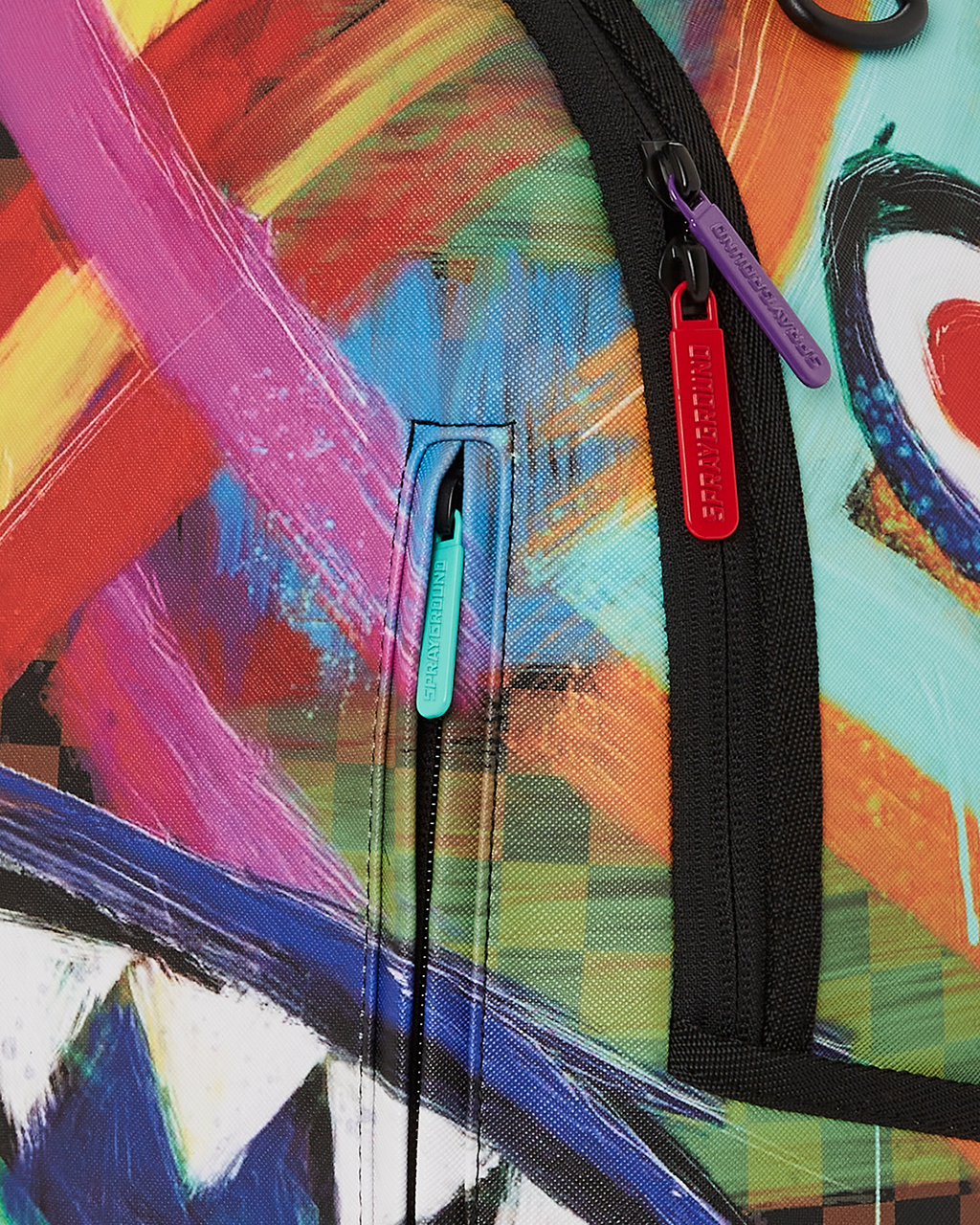 Sharks in Paris City Streaks Backpack (Dlxv) - Image 10