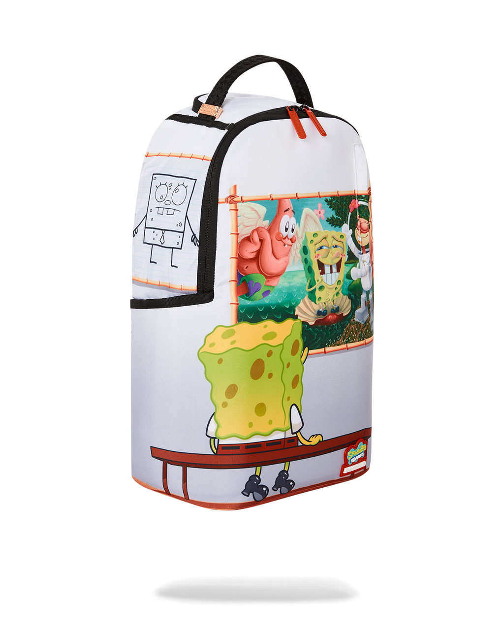 Spongebob Art Critic Backpack - Image 3