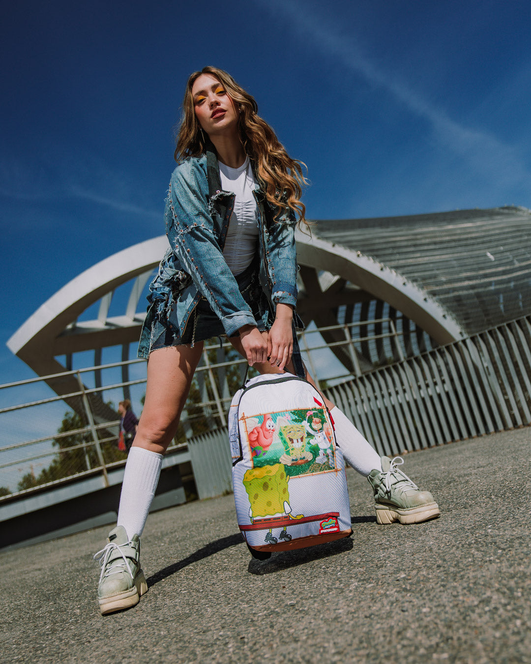 Spongebob Art Critic Backpack - Image 6