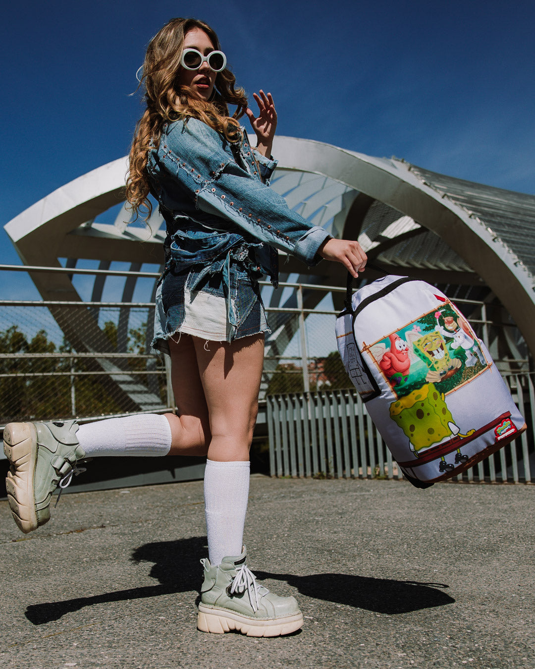 Spongebob Art Critic Backpack - Image 12