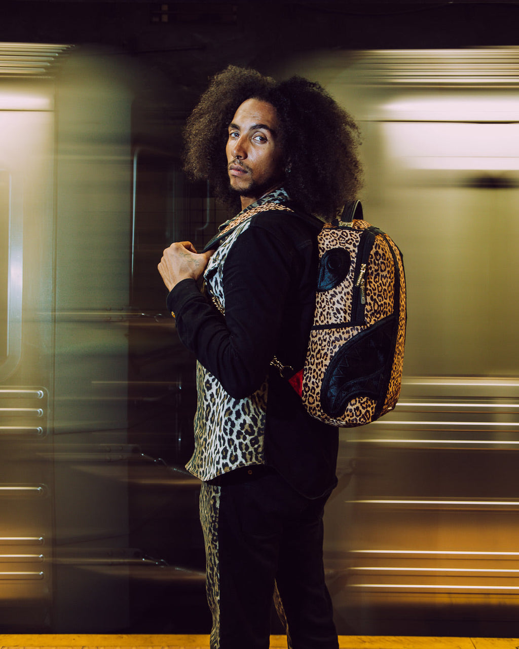 African Intelligence 9 Courage Lives on Backpack - Sandflower Collab - Image 19