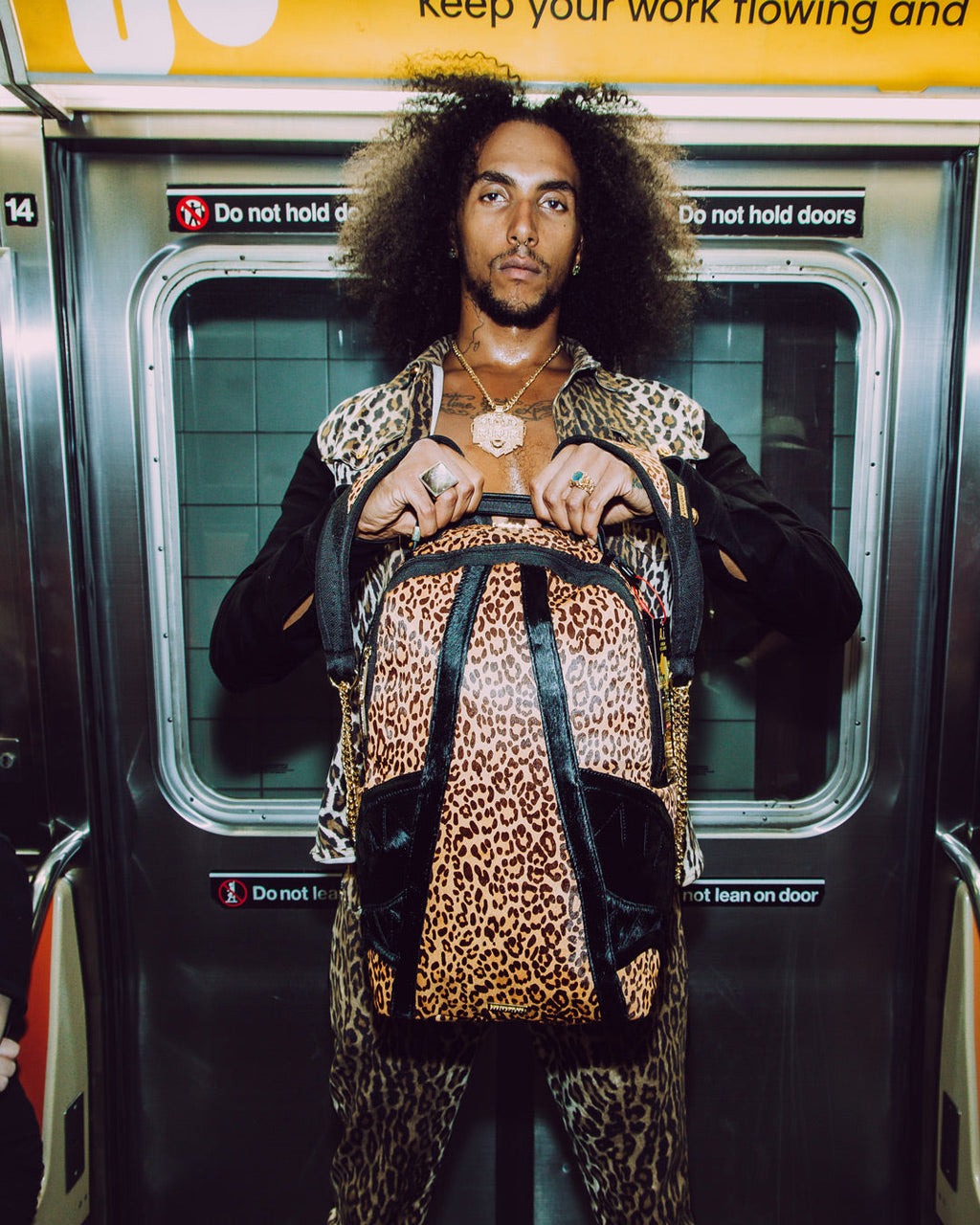 African Intelligence 9 Courage Lives on Backpack - Sandflower Collab - Image 23