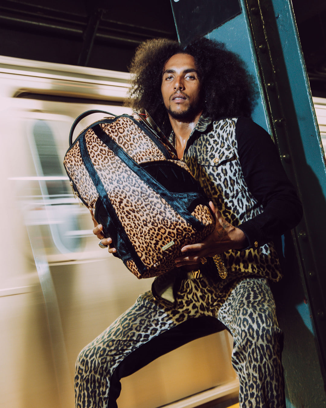 African Intelligence 9 Courage Lives on Backpack - Sandflower Collab - Image 12