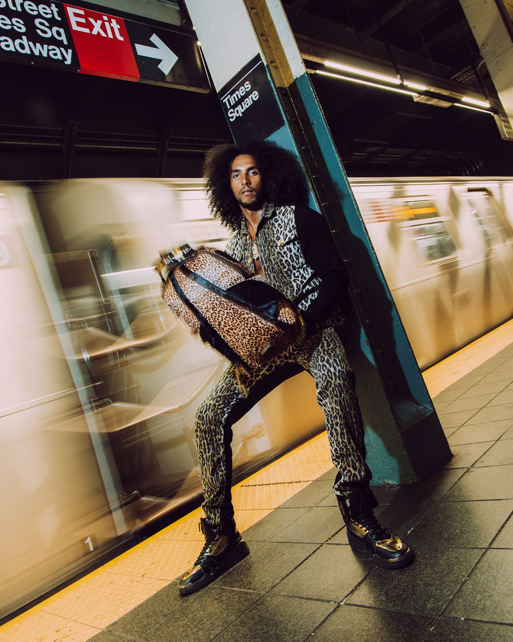 African Intelligence 9 Courage Lives on Backpack - Sandflower Collab - Image 17
