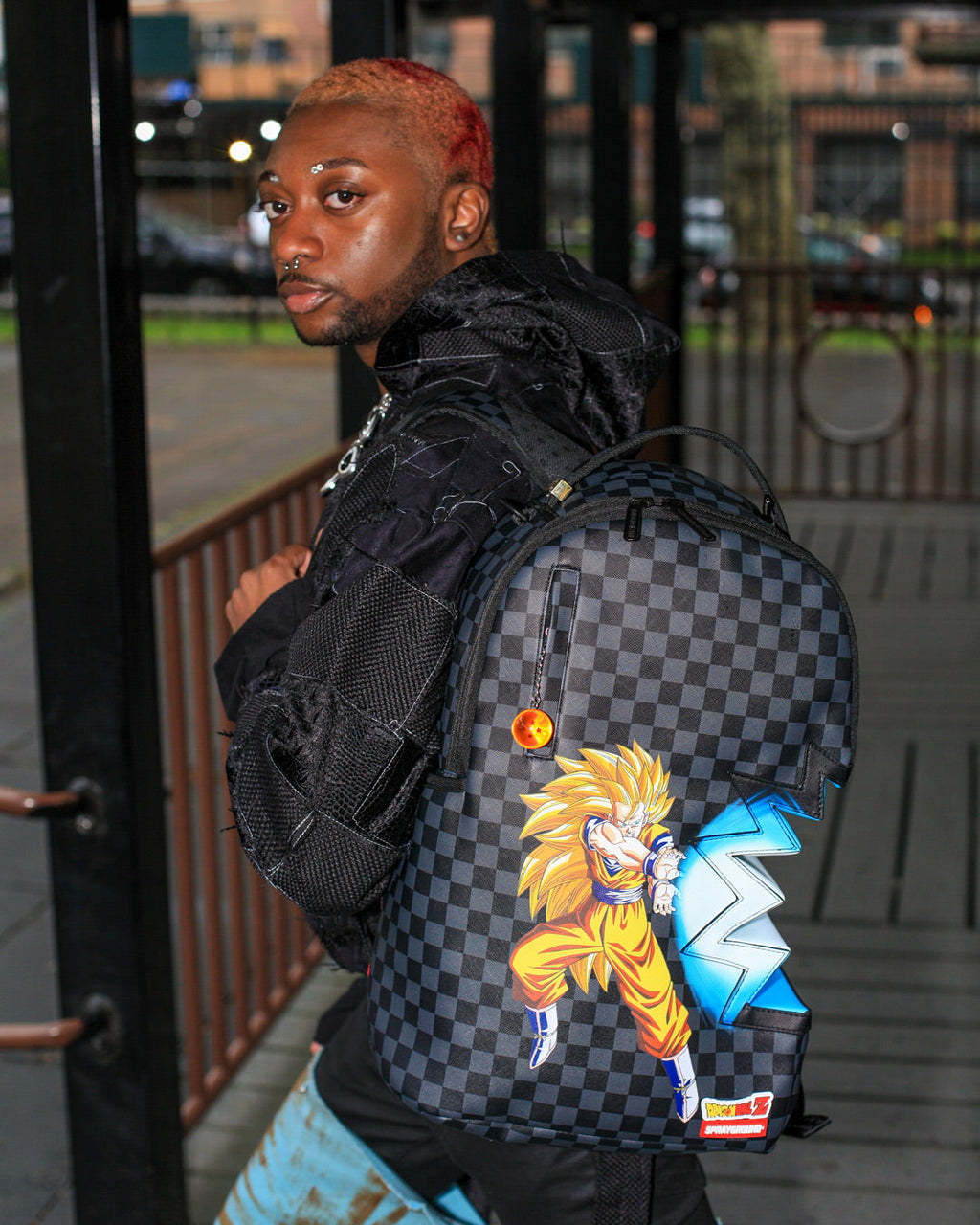 Dragon Ball Z Kamehameha Shark Bite Backpack (Dlxv) - Image 2