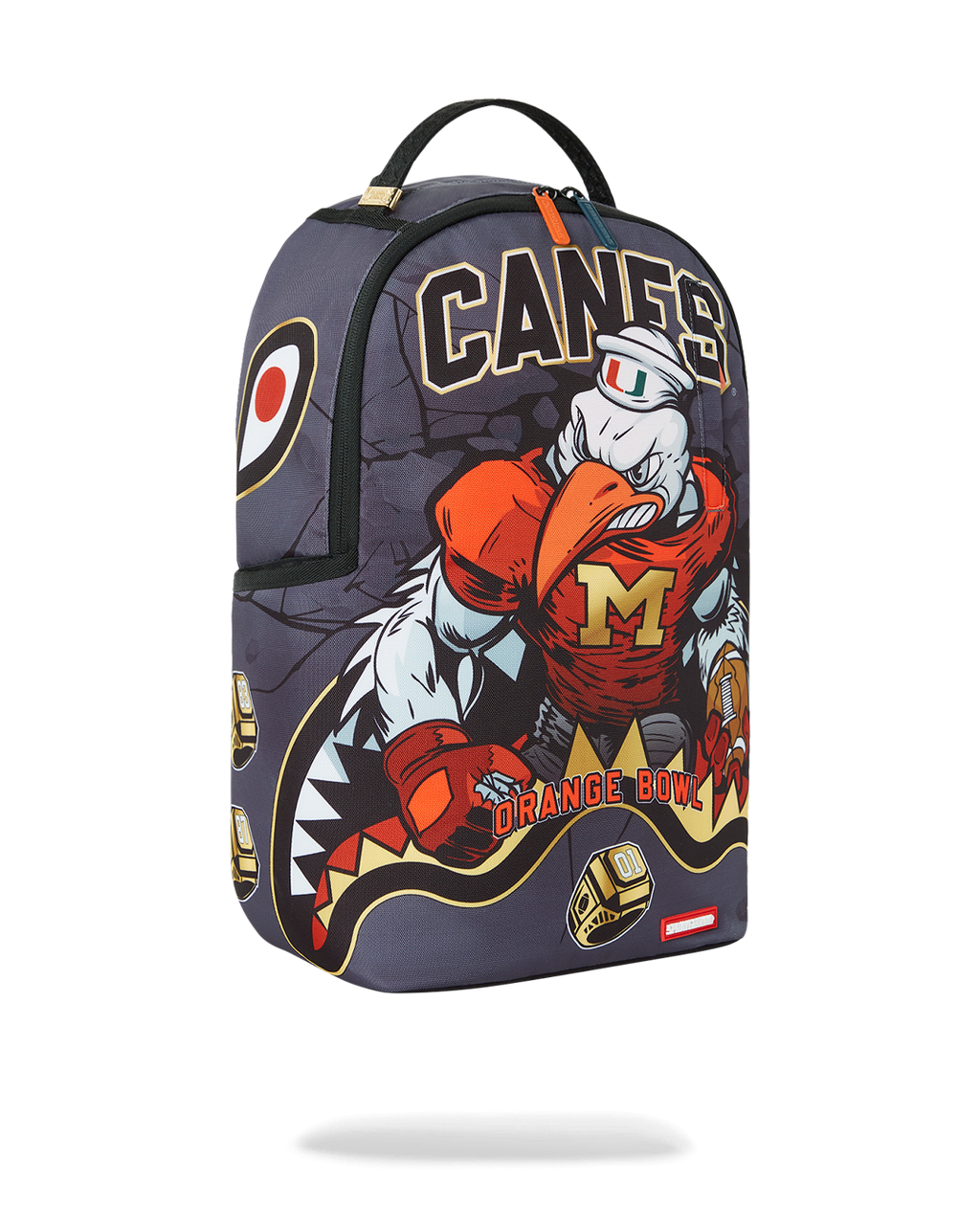 Canes Muscle University of Miami Backpack (with Warren Sapp) - Image 3