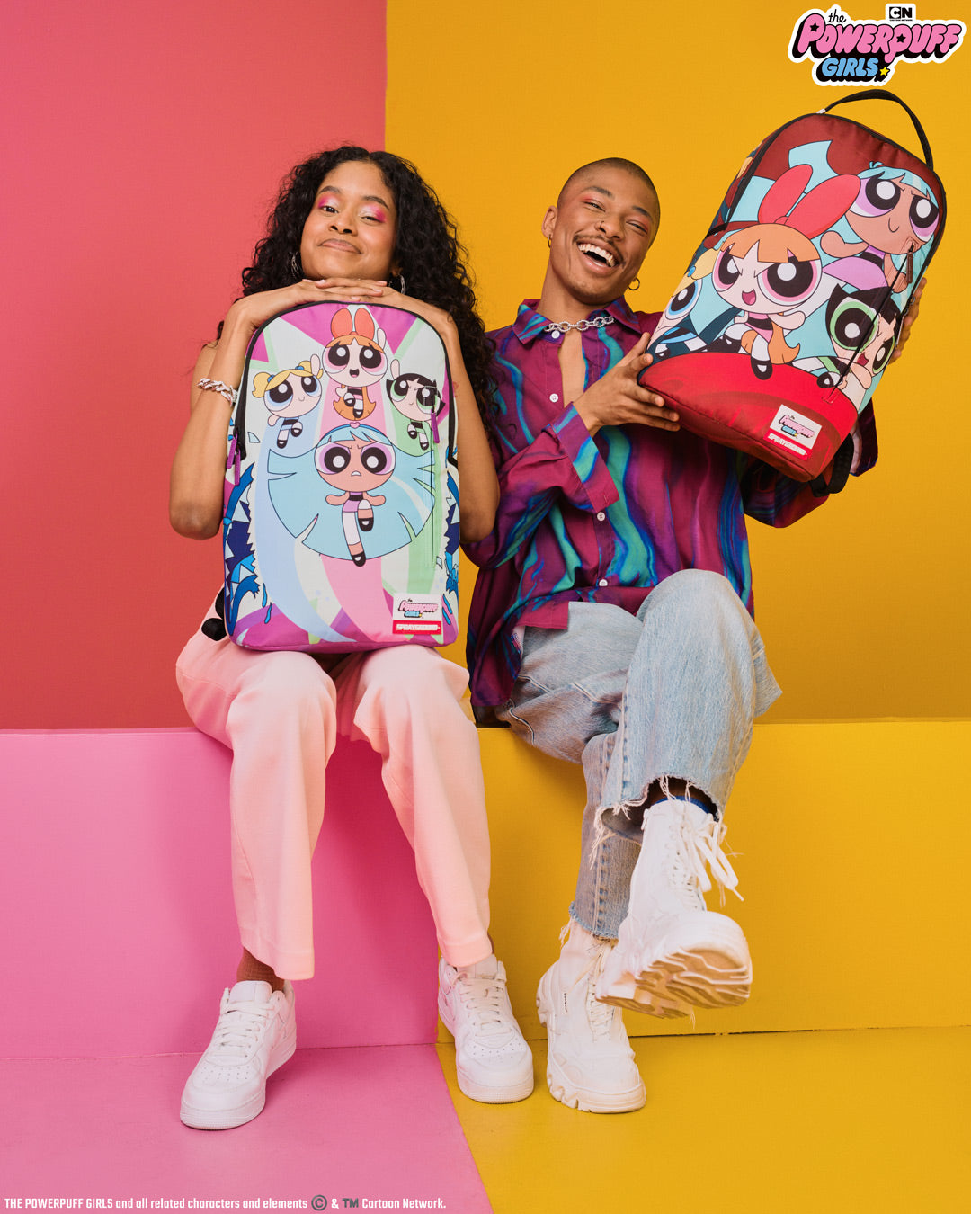 Power Puff Girls Monster Shark Backpack - Image 8