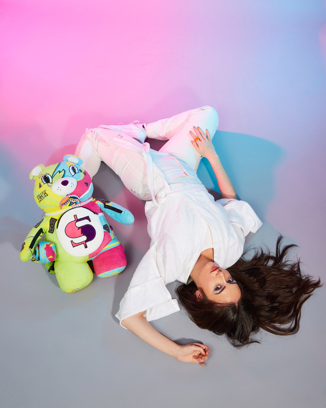 Super Weird Moneybear Teddybear Backpack - Image 10