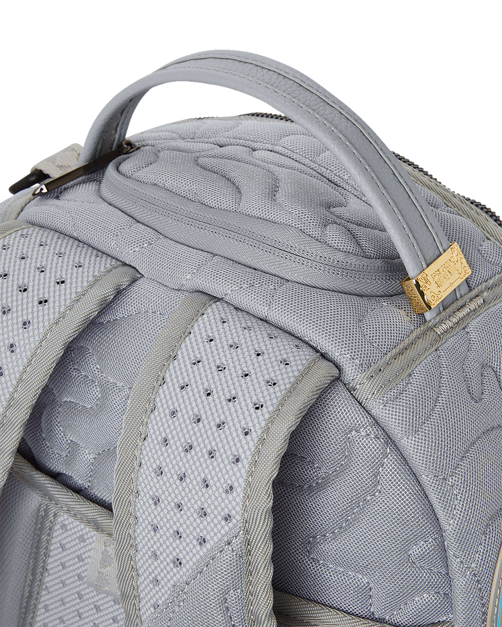 Mirashaku Iridescent Quilt Backpack - Image 13