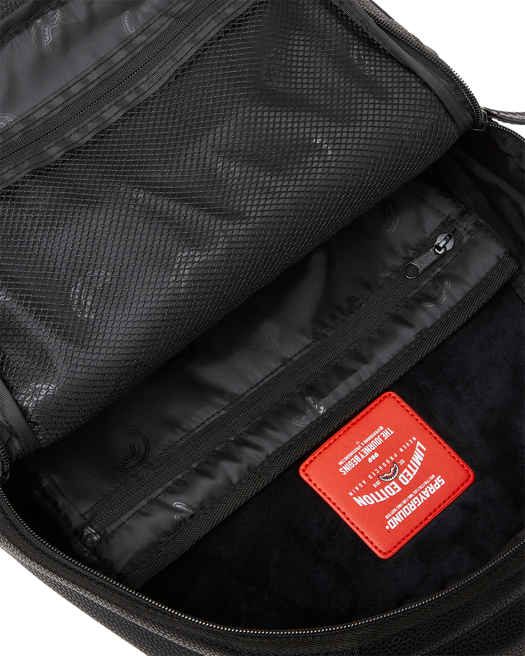 Embossed Shark Traveler Backpack (Dlxv) - Image 12