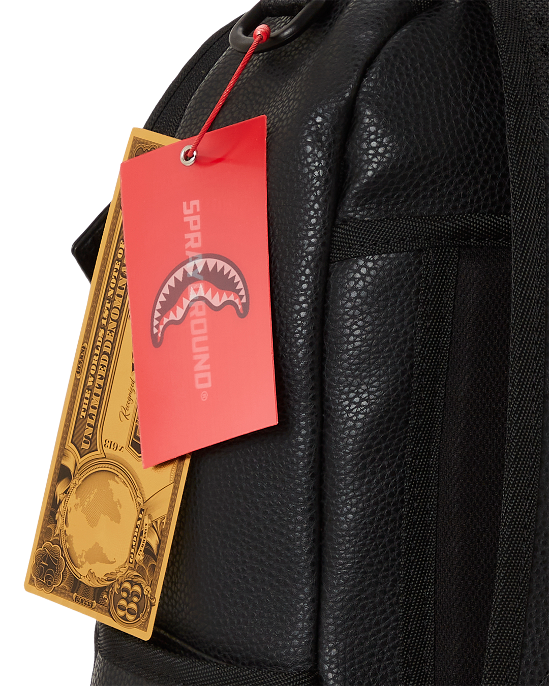 Embossed Shark Traveler Backpack (Dlxv) - Image 15