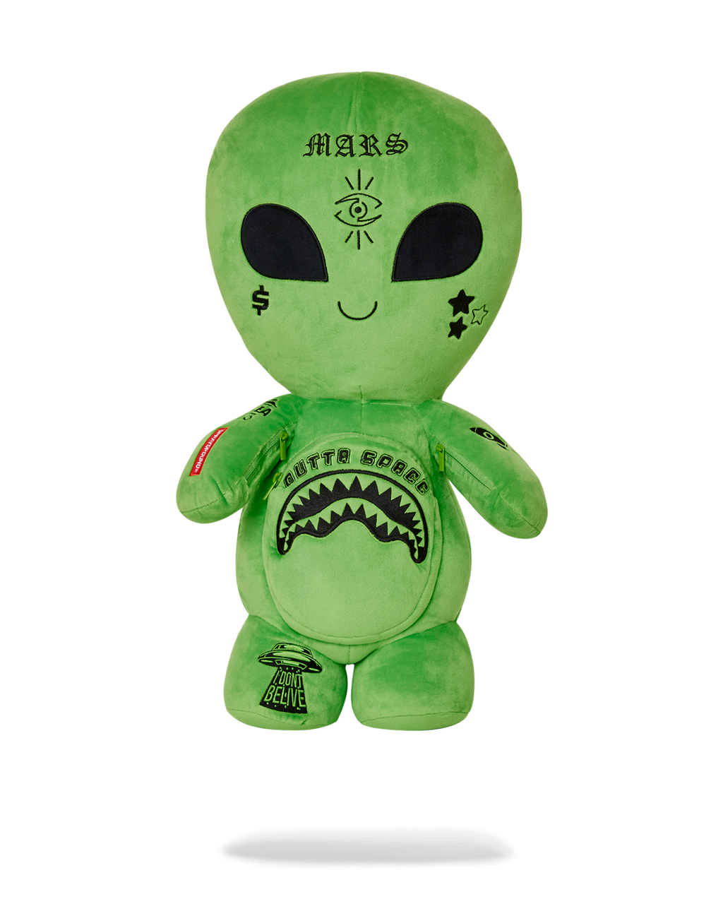 ALIEN PLUSH BACKPACK
