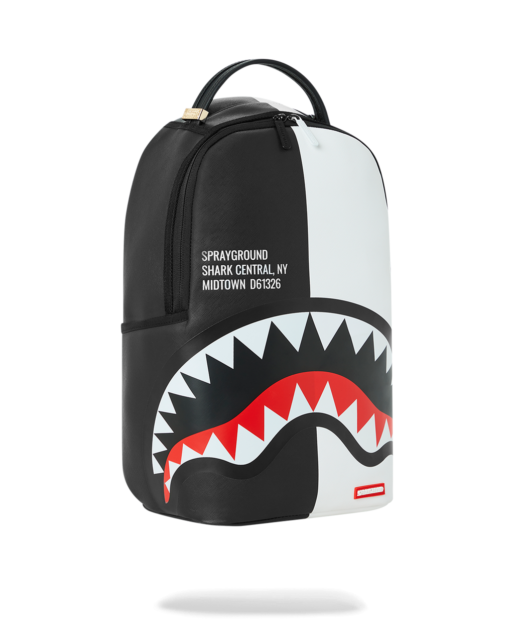 Shark Central Split Backpack Blk/Wht (Dlxv) - Image 2