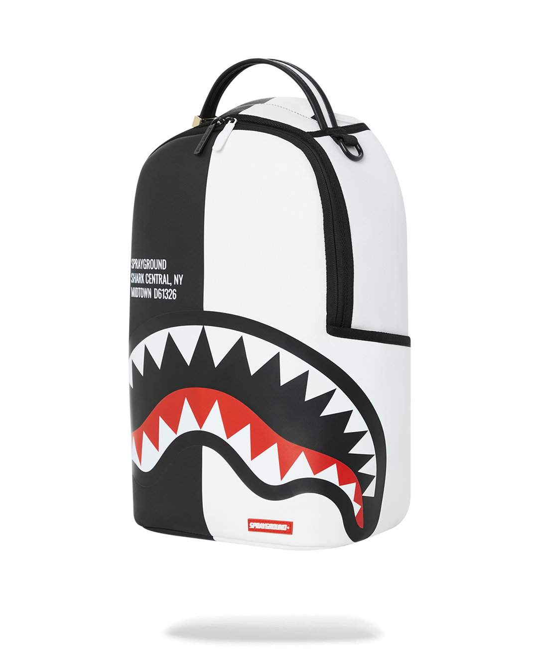 Shark Central Split Backpack Blk/Wht (Dlxv) - Image 6